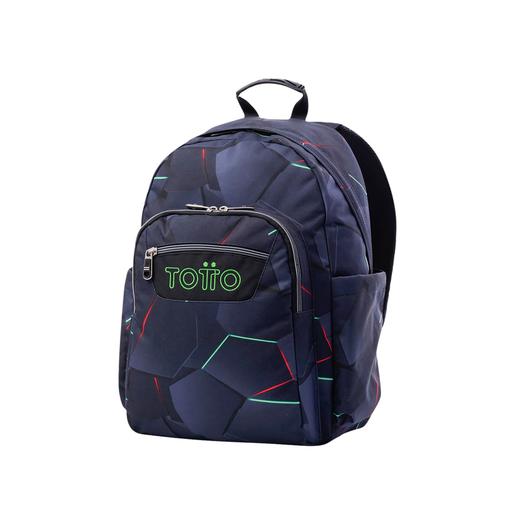 Totto - Mochila escolar fractal Acuarela