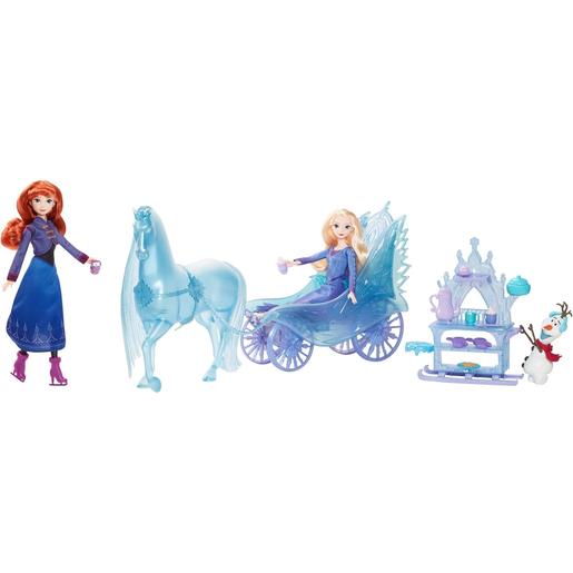 Mattel Boneca Frozen Elsa e Nokk com carruagem