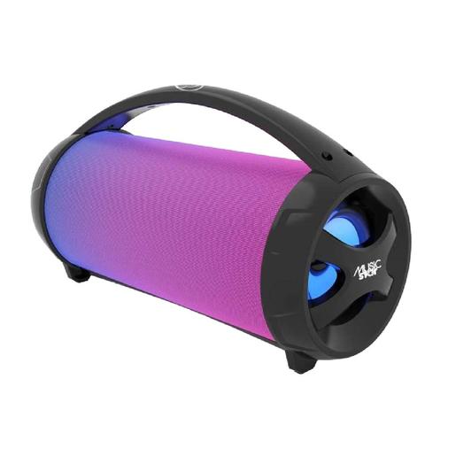 Music Star - Altavoz Bluetooth con micrófono