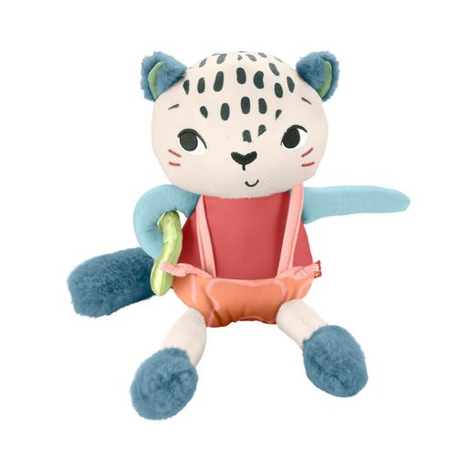 Fisher Price - Peluche Sensorial Leopardo das Neves Eco ㅤ