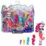 Mattel - Enchantimals - Ocean Kingdom boneca Sedda Sea Horse com família de cavalos-marinhos ㅤ