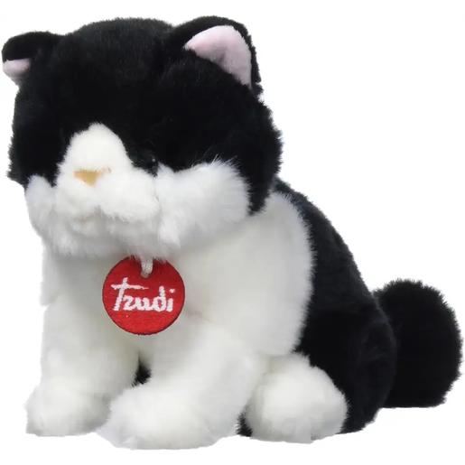 Trudi - Peluche Kitten Brad em branco e preto ㅤ