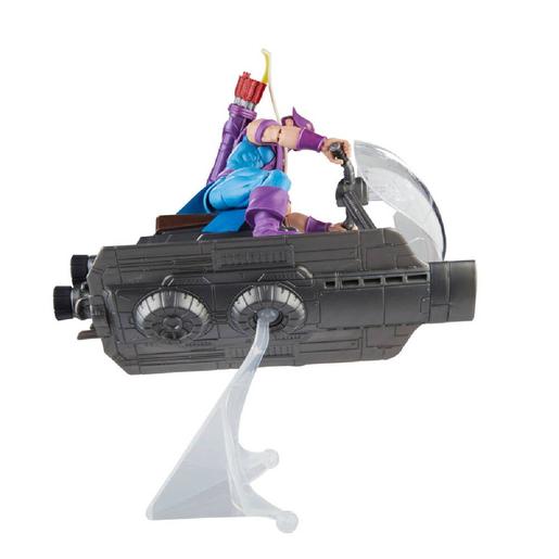 Marvel - Hawkeye con vehículo Sky-Cycle