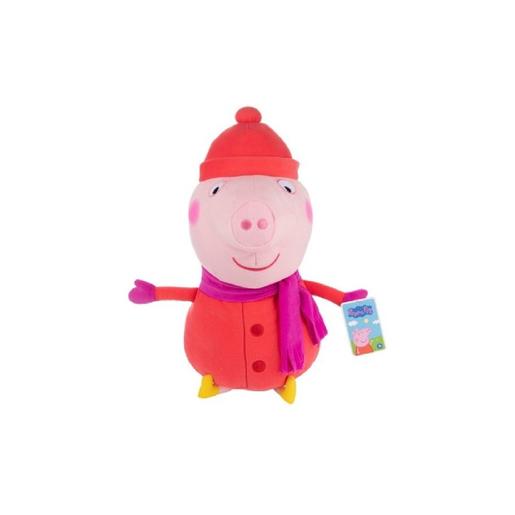 Porquinha Peppa - Peluche Porquinha Peppa inverno