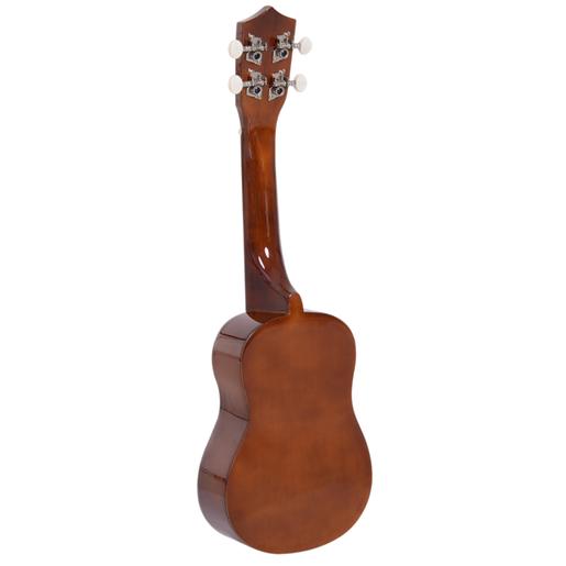 Homcom - Ukelele soprano 21" Madeira Castanho