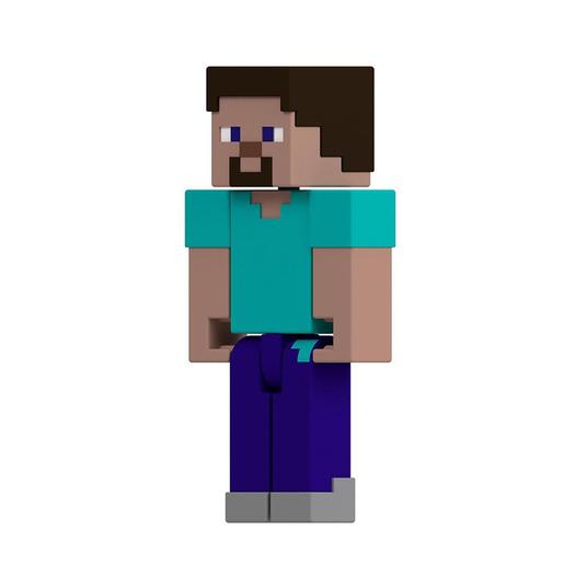 Mattel - Coleção de figuras de ação Minecraft com design pixelizado ㅤ