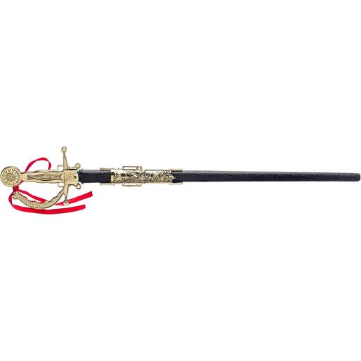 Sabre Cadete Brinquedo Preto 65 cm ㅤ