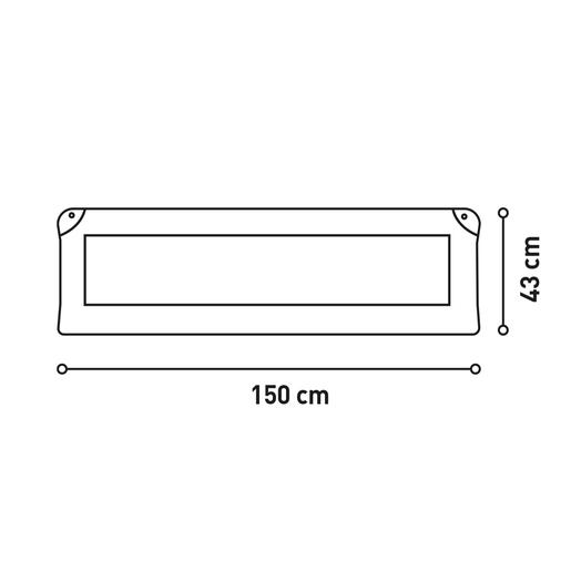 Asalvo - Barreira de cama padrão 150 cm Londres