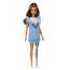 Barbie - Boneca Fashionista com prótese - Vestido azul