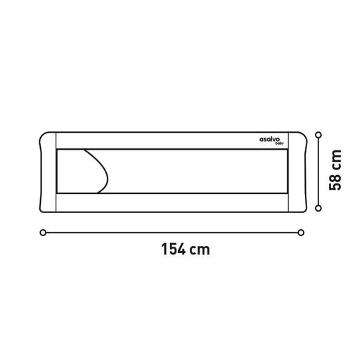 Asalvo - Barreira de Cama 2 em 1 Cãozinho
