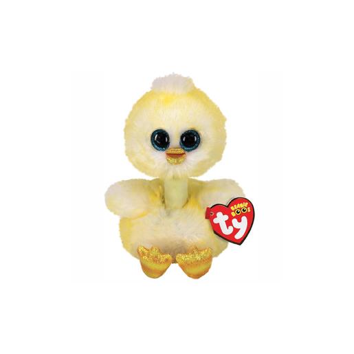 Beanie Boos - Benedict el Pollito con cuello largo - Peluche 15 cm