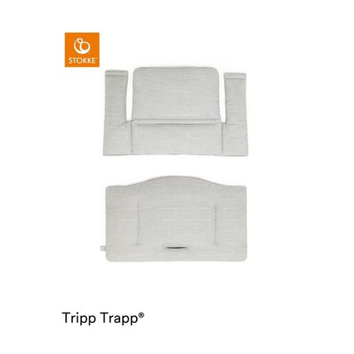 Stokke - Almofada para cadeira Tripp Trapp cinza nórdico