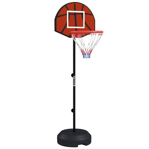 Outsunny - Cesta de basquete com alvo