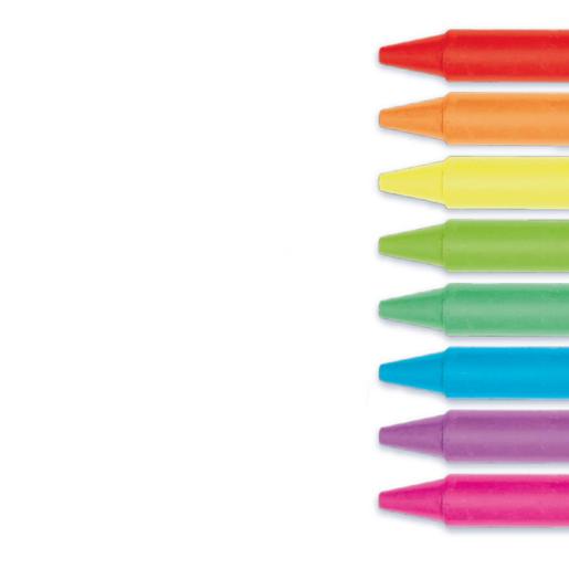 Crayola - Súper Caneta para Lápis de Cera Unicórnio Néon