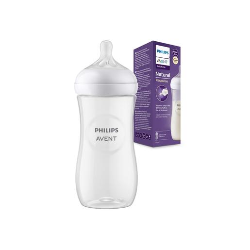 Philips Avent - Biberão natural com tetina answer 330ml 3m+ | sem bpa