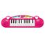 Music Star - Teclado com microfone borboleta