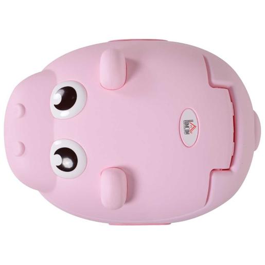 Homcom - Bacio infantil  hipopótamo Cor de Rosa