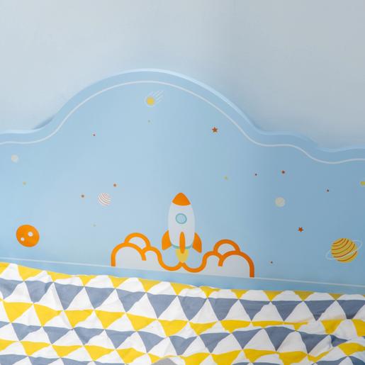 Homcom - Cama infantil espaço Azul