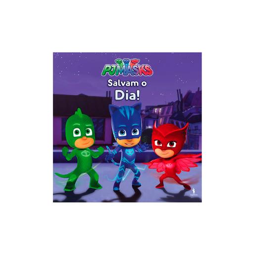 Pj Masks Livro Salvam o Dia