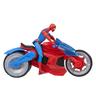 Hasbro - Spider-man - Moto Aranha Spider-Man - Conjunto de Jogo com Figura e Projéteis ㅤ