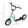 Homcom - Patinete Scooter ajustável Azul