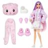 Barbie - Muñeca articulada Cutie Reveal con accesorios sorpresa de moda ㅤ