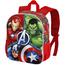 Marvel - Os Vingadores - Mochila escolar 3D Os Vingadores ㅤ