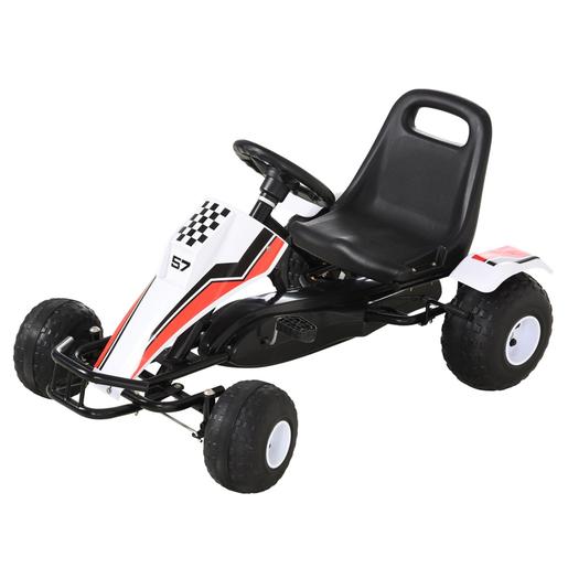 Homcom - Go Kart infantil pedais