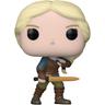 Funko - Figura vinilo coleccionable de Ciri con espada de The Witcher para fans de TV ㅤ