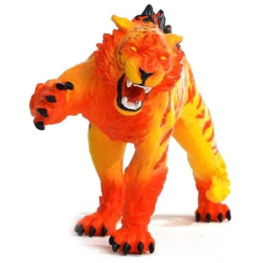 Schleich - Figura de ação Eldrador Creatures Tigre de Lava ㅤ