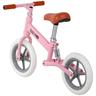 Homcom - Bicicleta sem pedais Cor de Rosa