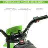 Homcom - Moto elétrica 12V verde