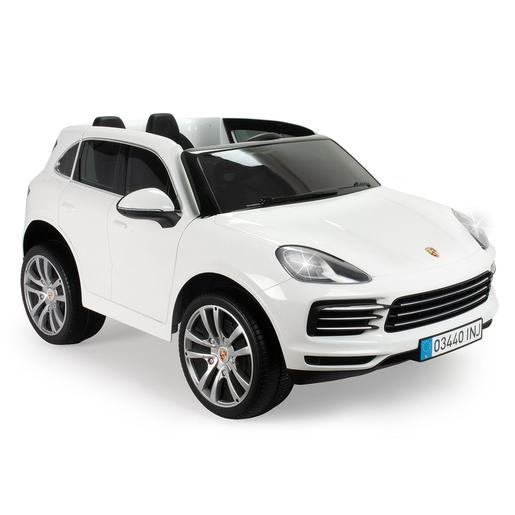 Injusa - Porsche Cayenne S Branco 12V