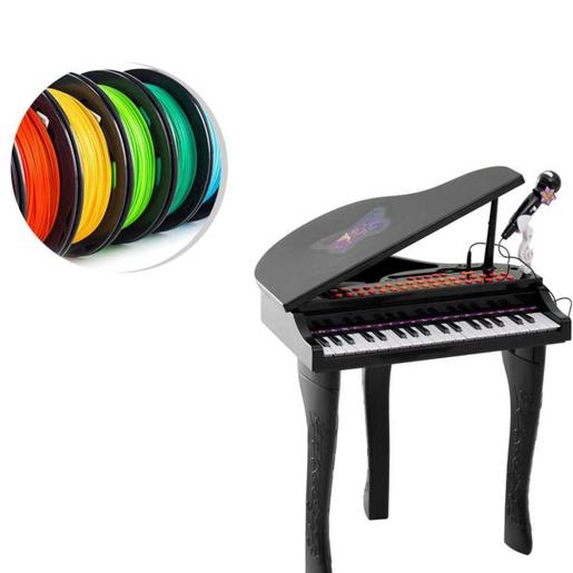 Homcom - Mini Piano Eletrónico