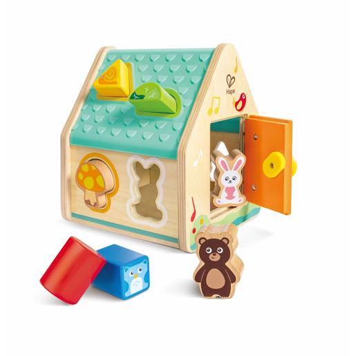 Hape - Classificador de formas casa animais ㅤ