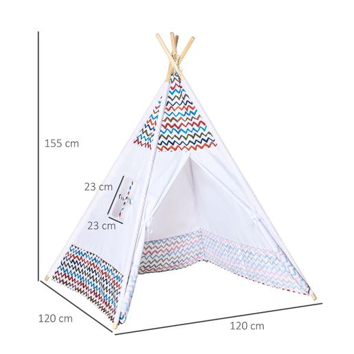 Homcom - Tienda tipi infantil