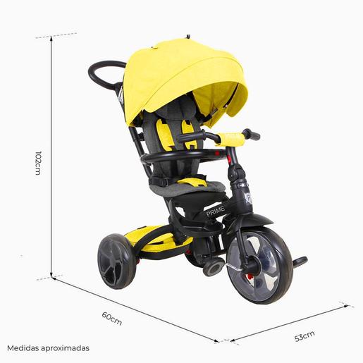 Triciclo Evolutivo Qplay Prime Amarelo