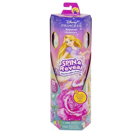 Mattel - Princesas Disney - Boneca Fashion Spin & Reveal Rapunzel - (Vários modelos) ㅤ