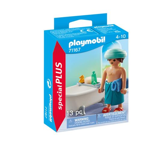 Playmobil - Figura Homem na Banheira ㅤ