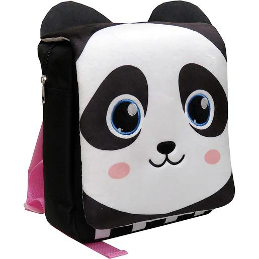 Play - Panda - Mochila Infantil Urso Panda Animal com Compartimentos Bagoose