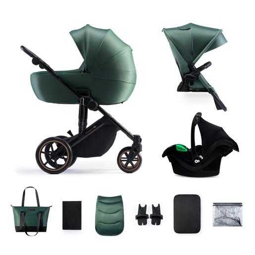 Kinderkraft - Trio Prime 2 Mink Pro Verde Escuro