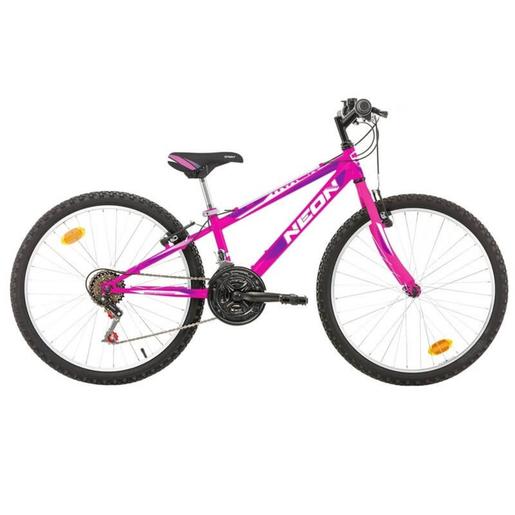 Bicicleta Neon 24 Polegadas Rosa