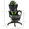 Vinsetto - Cadeira Gaming ergonómica verde-preto