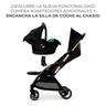 Kinderkraft - Carrinho de Passeio Apino Preto Corvo