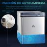 Homcom - Máquina de Gelo Prateada 105W