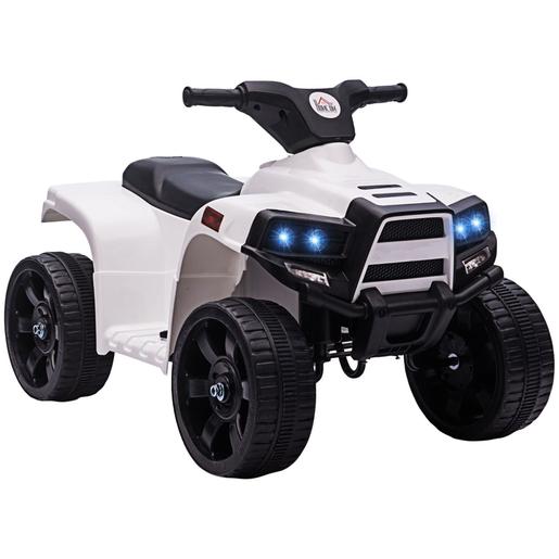 Homcom - Quad elétrico 6V branco