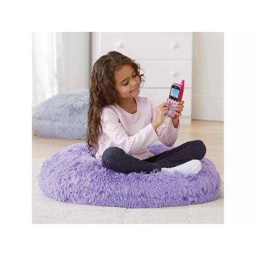 Vtech - KidiTalkie 6 em 1, Walkie-Talkie para crianças, cor rosa, conexão segura ㅤ