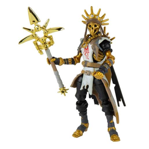 Fortnite - Figura articulada Fortnite Ouro Mestre Grão 10cm com acessórios ㅤ