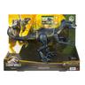 Jurassic World - Figura de dinossauro Jurassic World Indoraptor com equipamento de ataque e rastreamento ㅤ