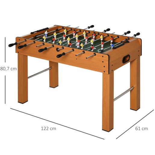 Homcom - Matraquilhos madeira 122 x 61 cm